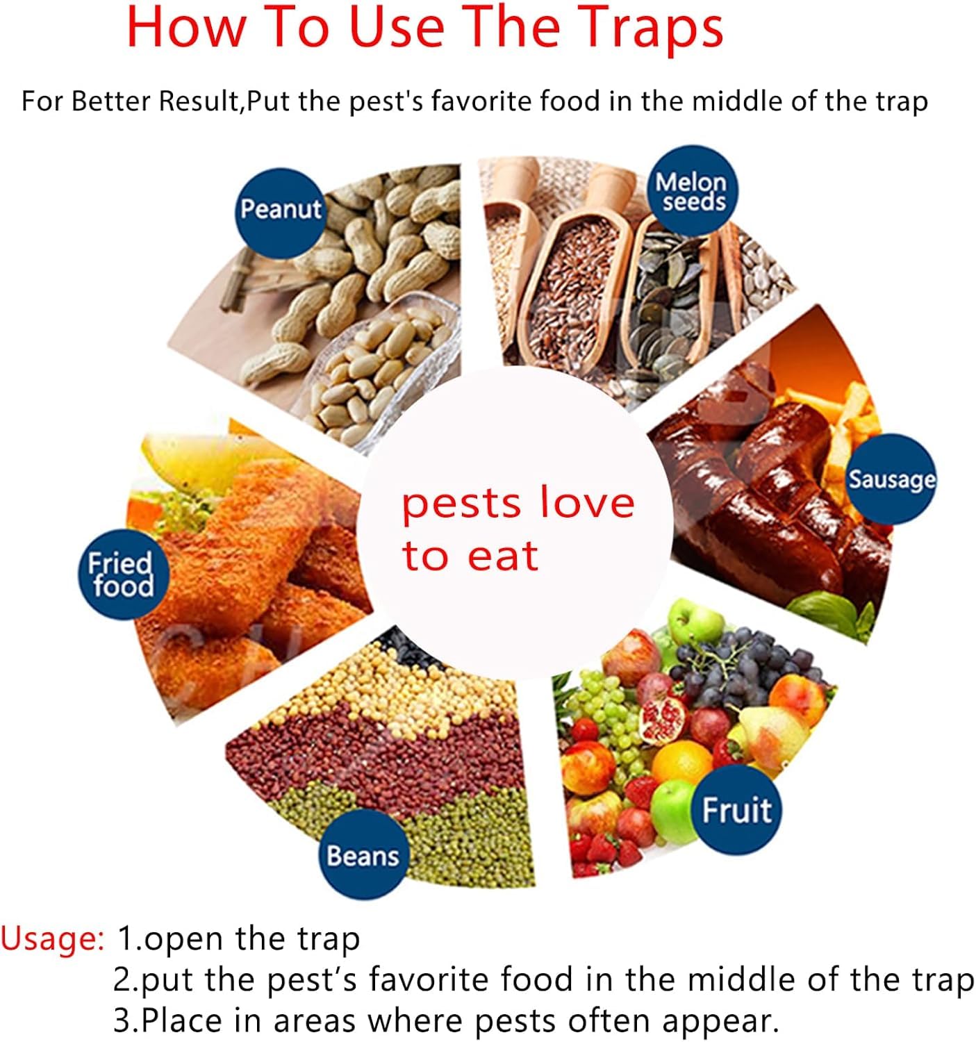 Tysonir pesticide free traps suitable for kitchens and homes