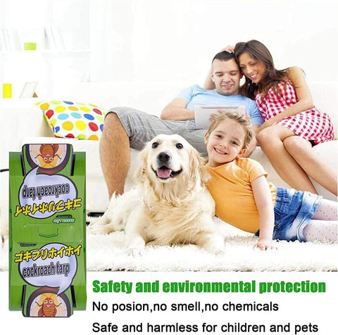 Tysonir Roach Trap designed for family-safe homes with kids and pets