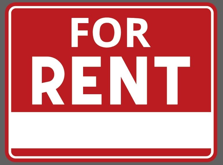 U ANNPER reusable sign easy to store between rentals
