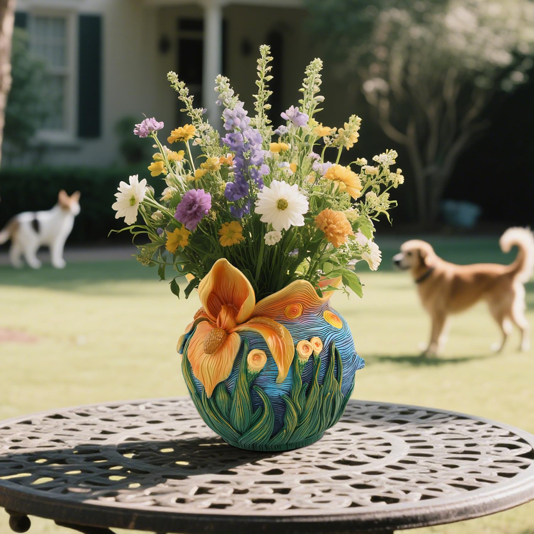 Starry Sky planter designed for outdoor use in garden or balcony