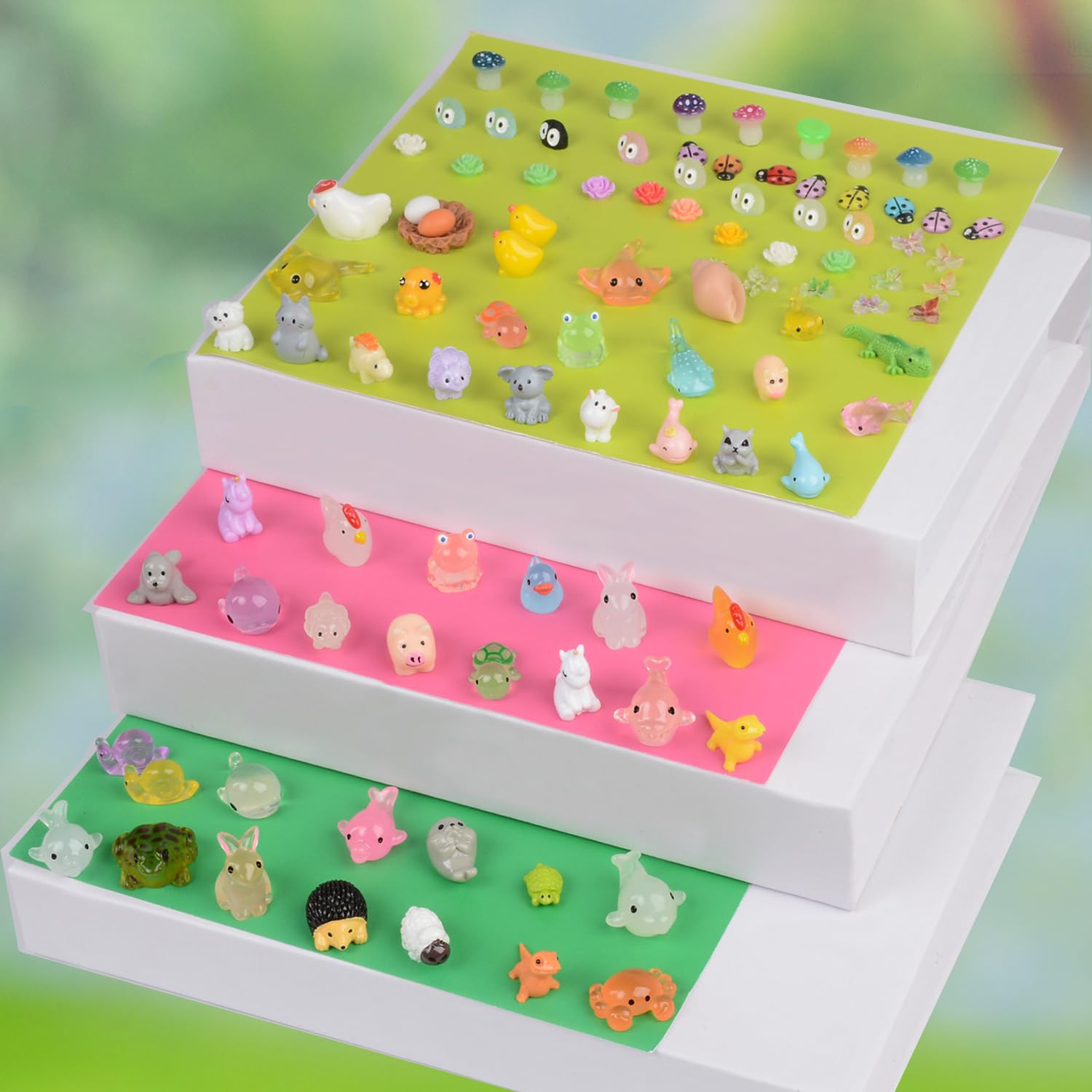 U-Zimikee ragdoll cat resin figure for dollhouses and terrarium setups