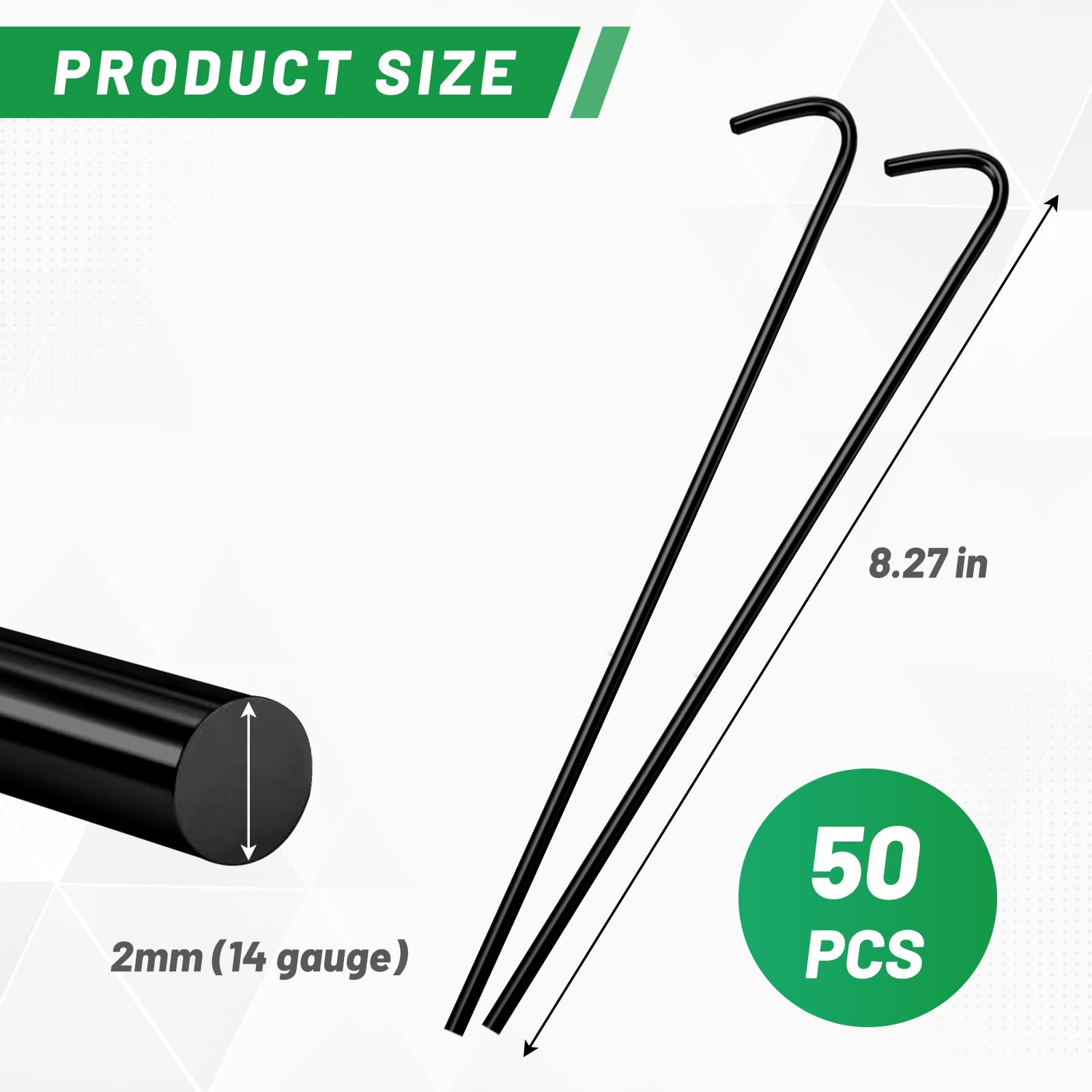 U0U 14-gauge aluminum fence tie bent easily for secure binding.