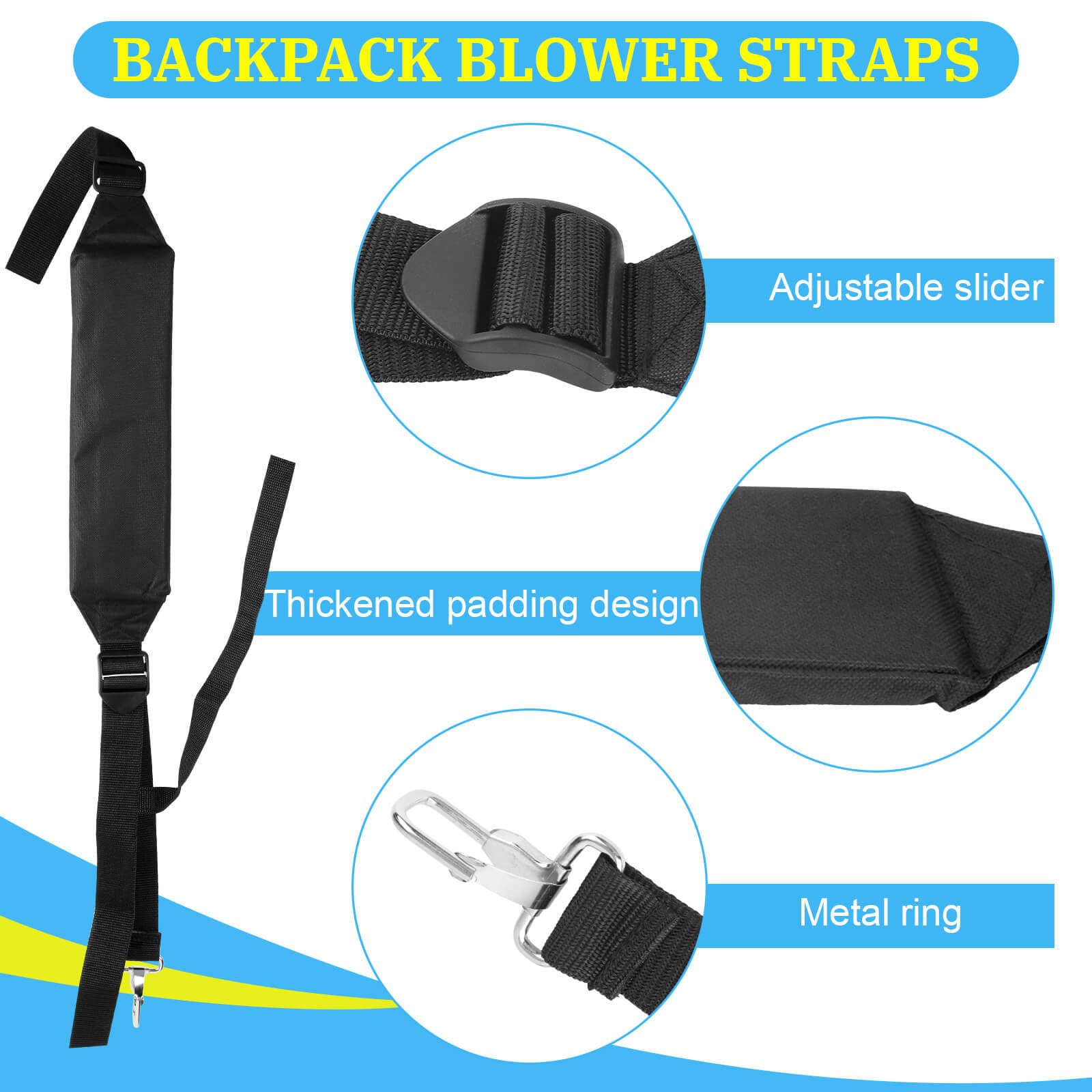 Adjustable buckle on the UASAM 511758401 strap enables customizable, comfortable fit.