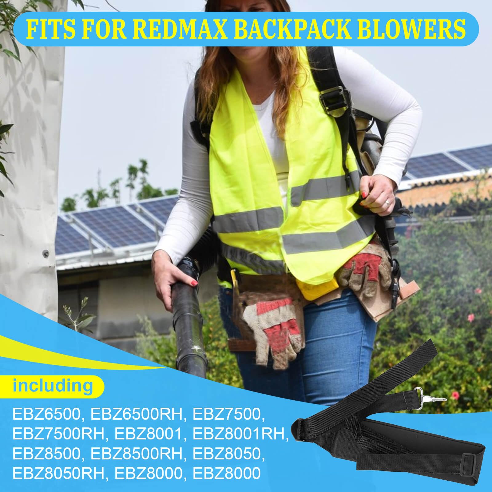 UASAM 511758401 strap serves multiple outdoor tools beyond blowers.