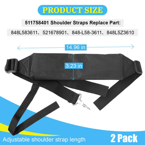 Close-up of UASAM 511758401 strap showing non-slip padding for stable handling.