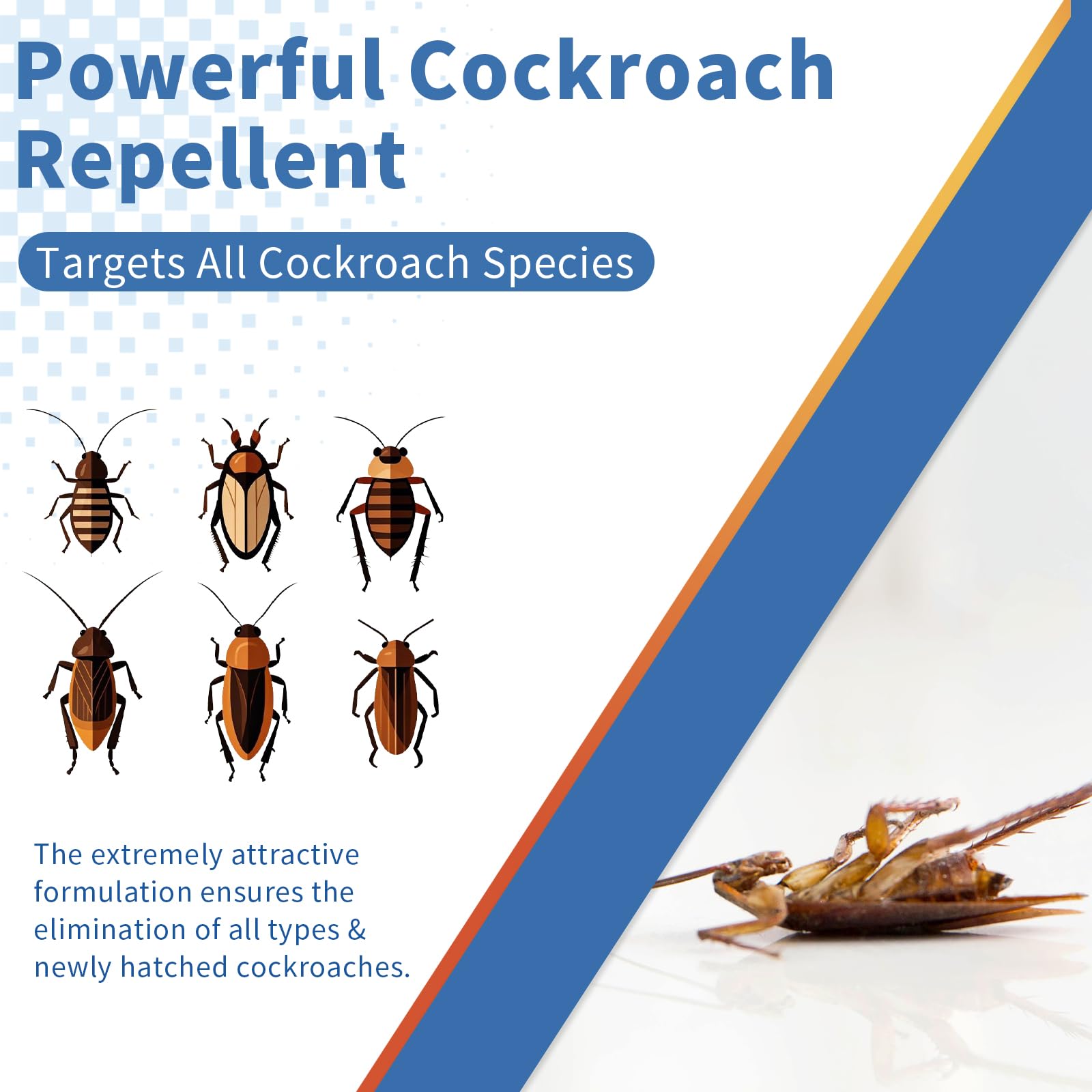 Ubalun long-lasting effect continues roach control for up to 90 days.