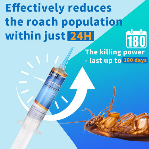 Ubalun roach gel nest transfer effect highlights secondary kill potential.