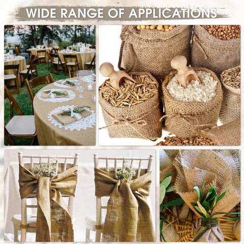 UBCGOTT Gardening Burlap Roll storage and drying image suitable for sheds and garages.