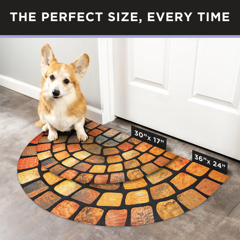 ubdyo Dirt and moisture trapping mat keeps mud outside