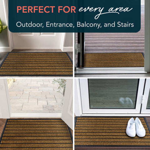 ubdyo door mat ideal for patios and verandas providing tidy thresholds