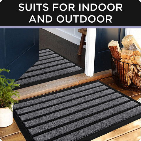 ubdyo stylish entrance mat welcomes guests with tidy threshold
