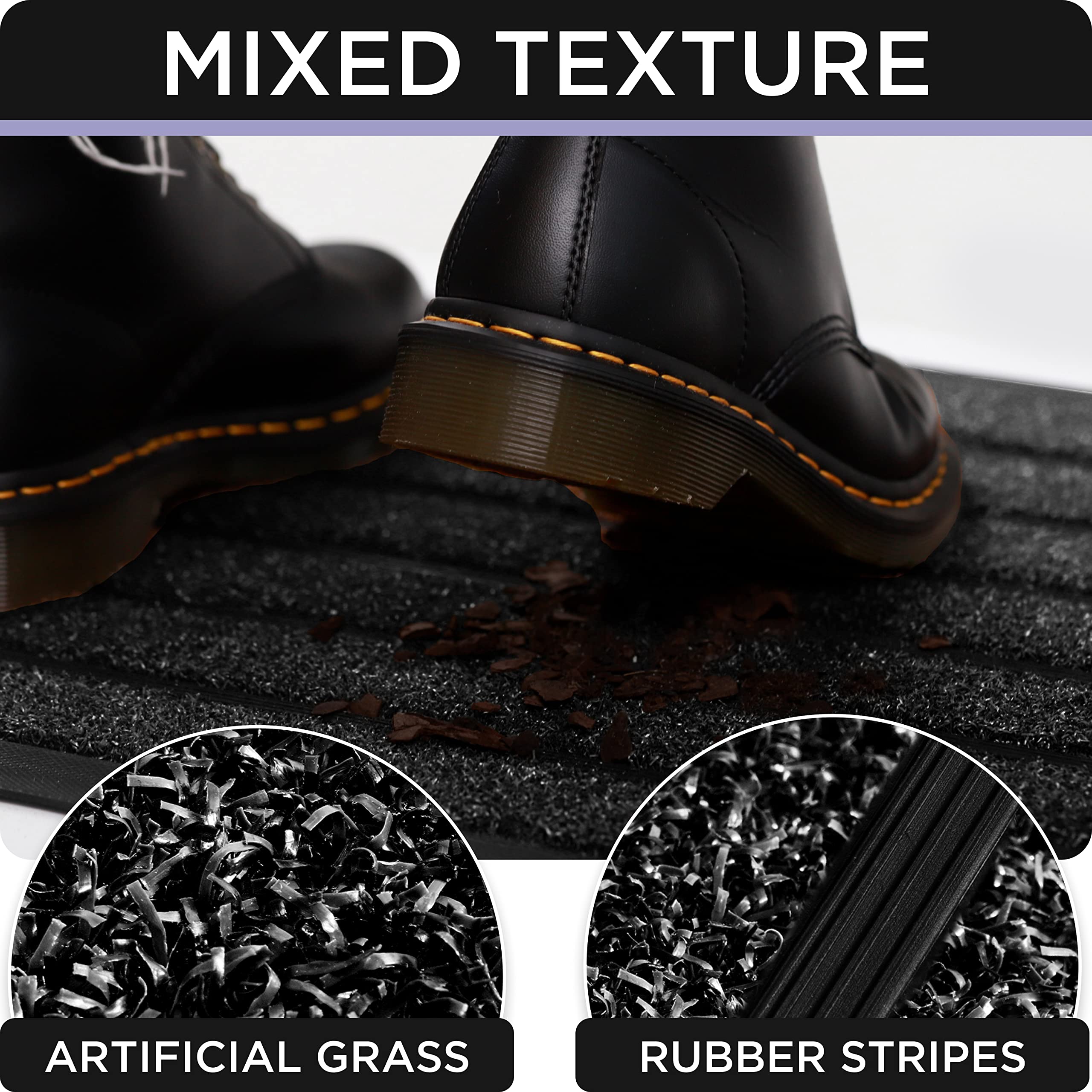 UBDYO easy-clean mat for quick maintenance and care.