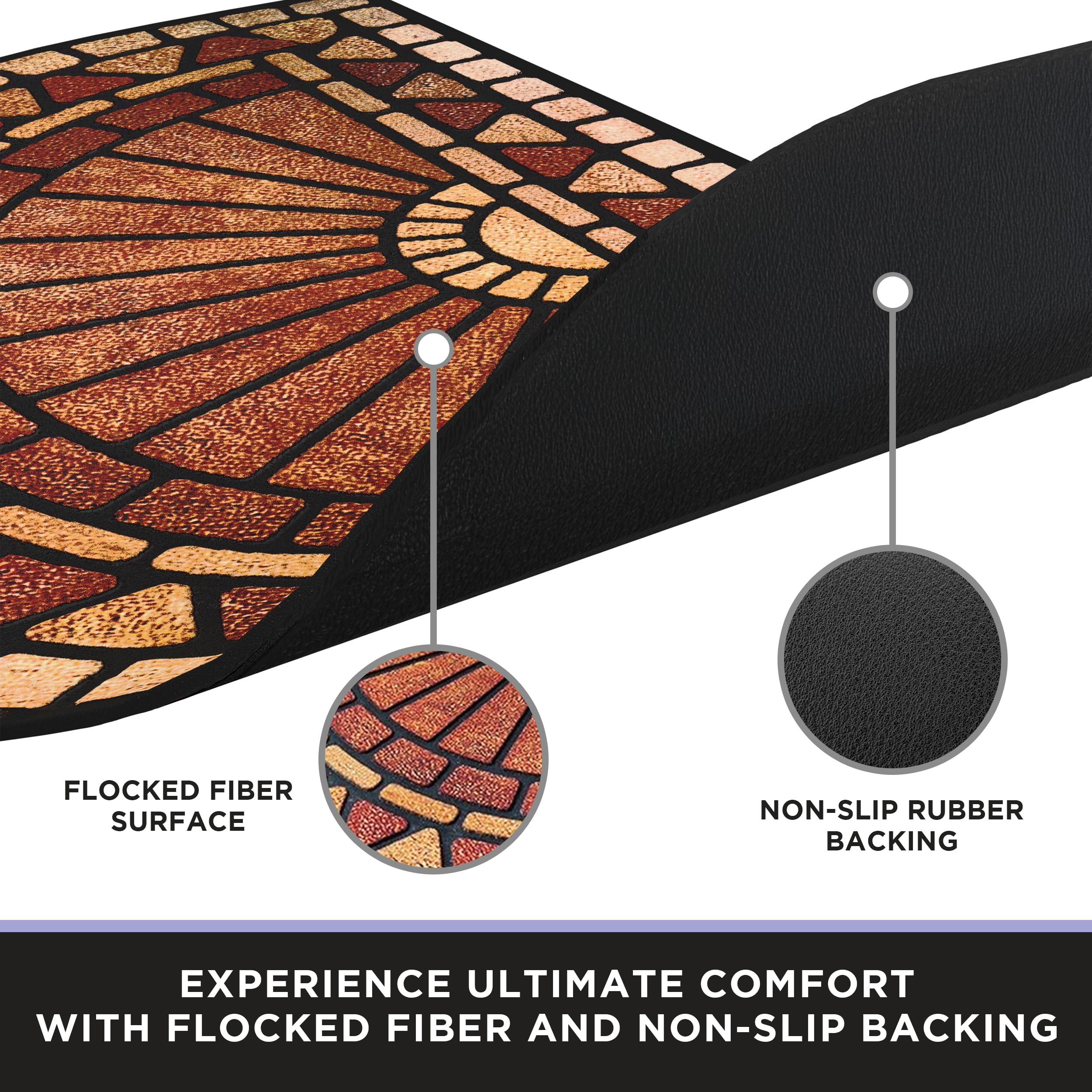 ubdyo easy-clean mat for quick rinse or vacuum maintenance