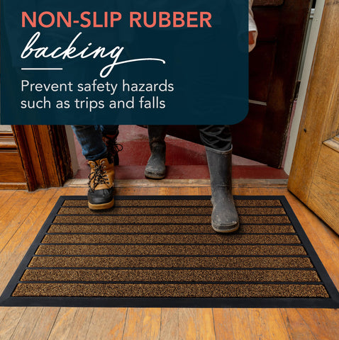 ubdyo mat is easy to clean with rinse and shake