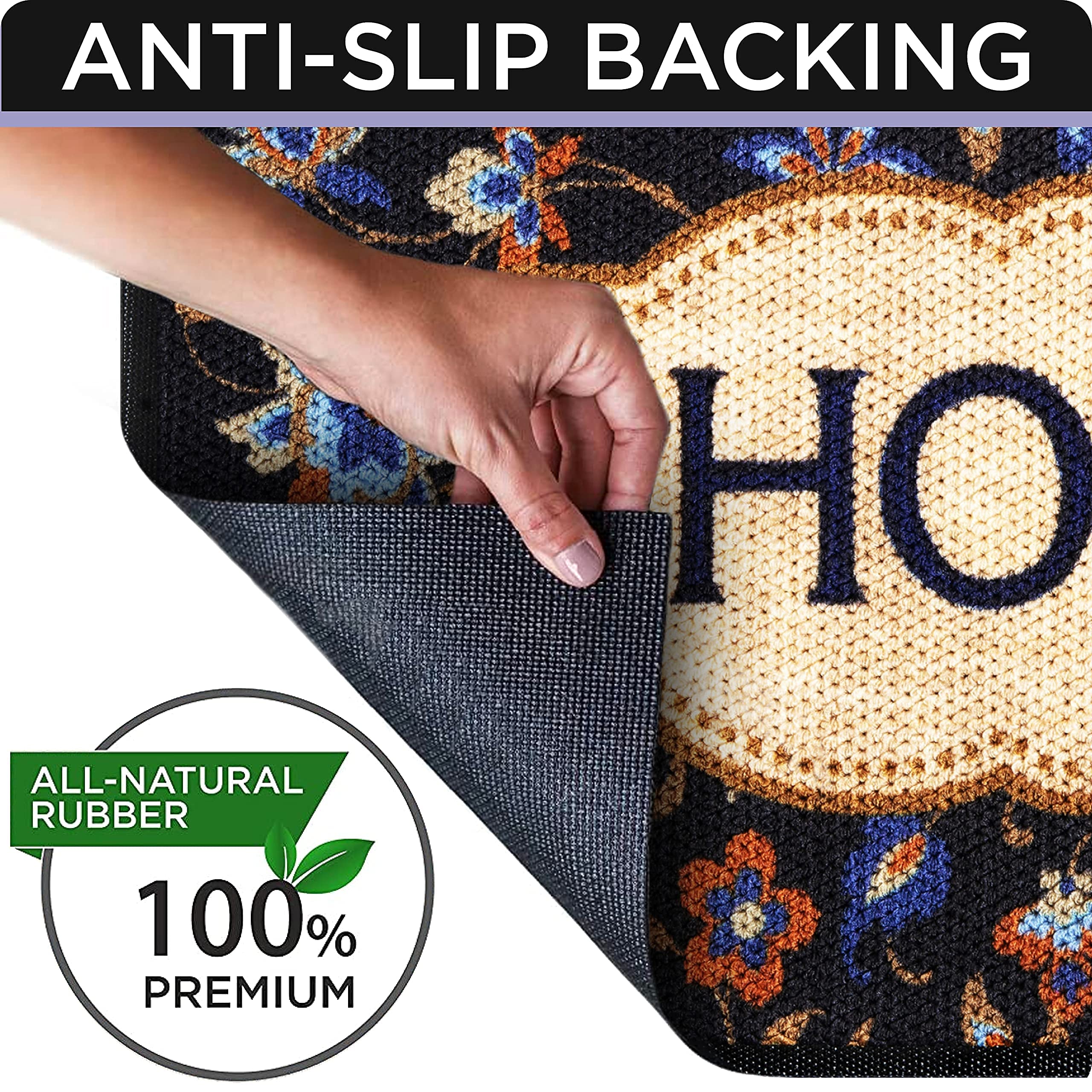 ubdyo doormat with a low-profile 0.4 inch design