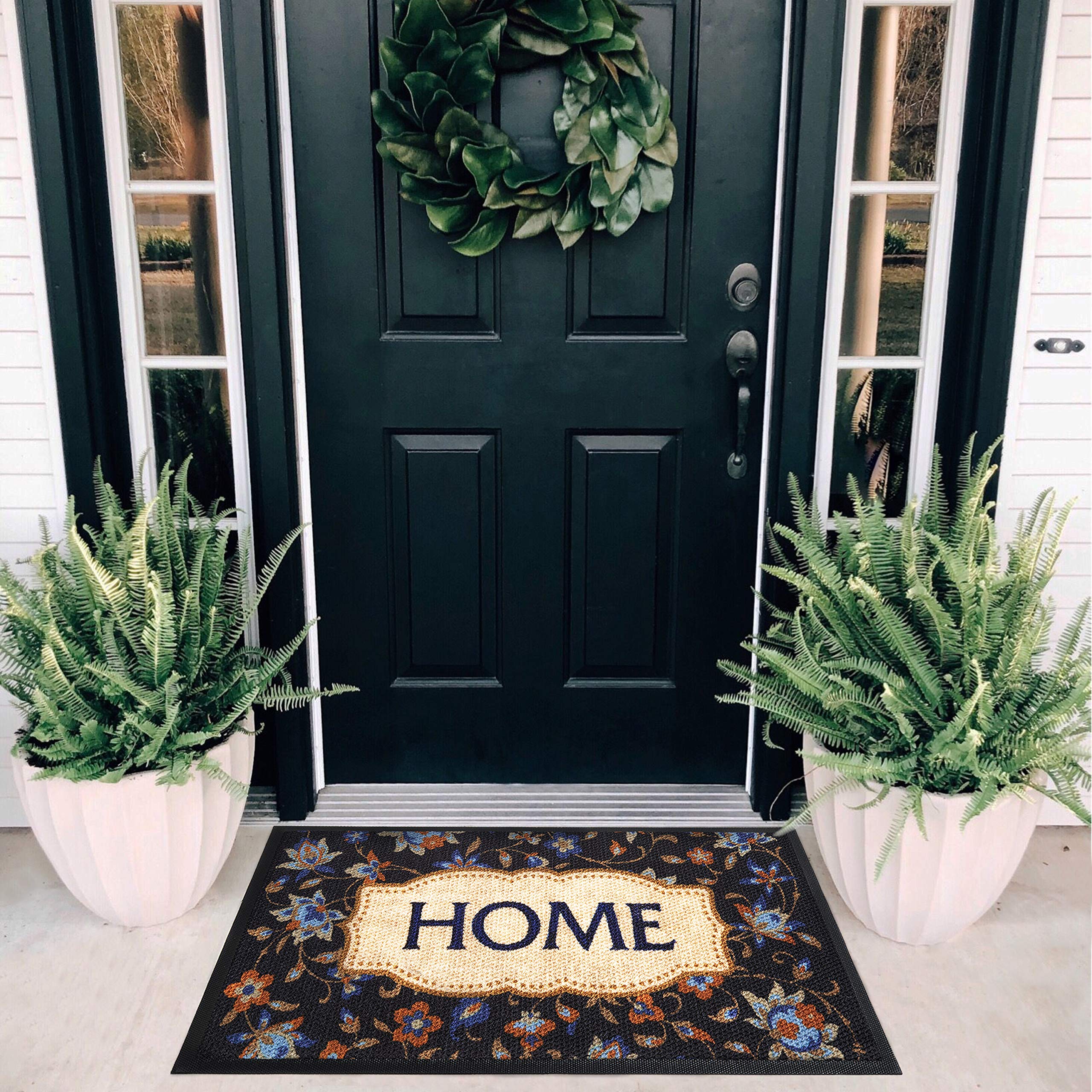ubdyo doormat with non-slip backing for safer entry in busy areas