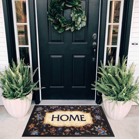 ubdyo doormat with non-slip backing for safer entry in busy areas