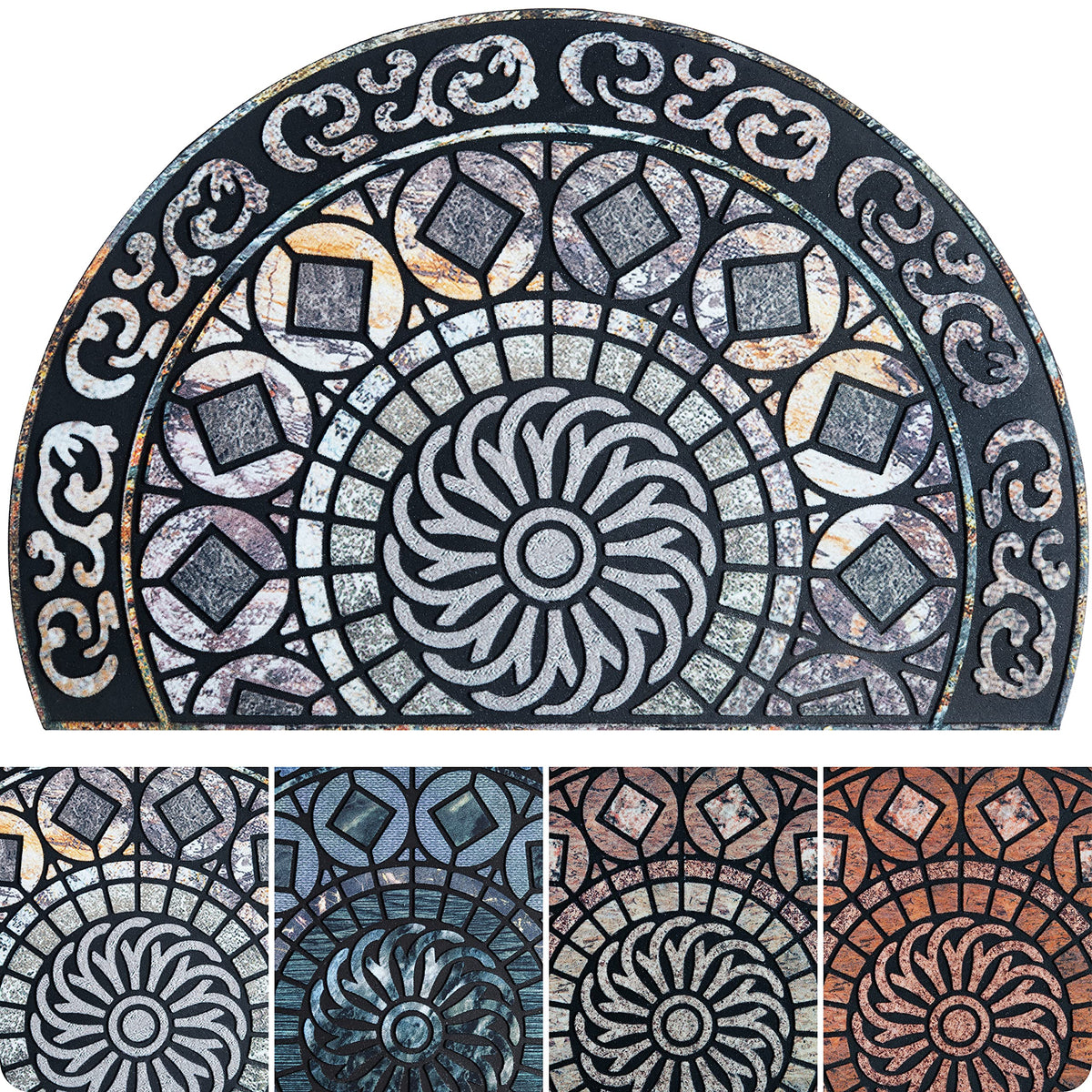 ubdyo front door mat 23x36 welcoming entry with stylish design.