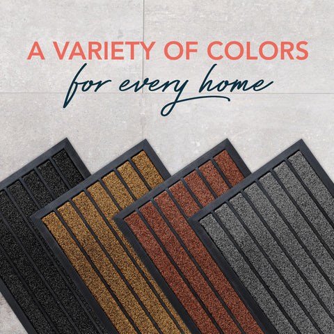 The ubdyo durable mat withstands heavy foot traffic at doorways.
