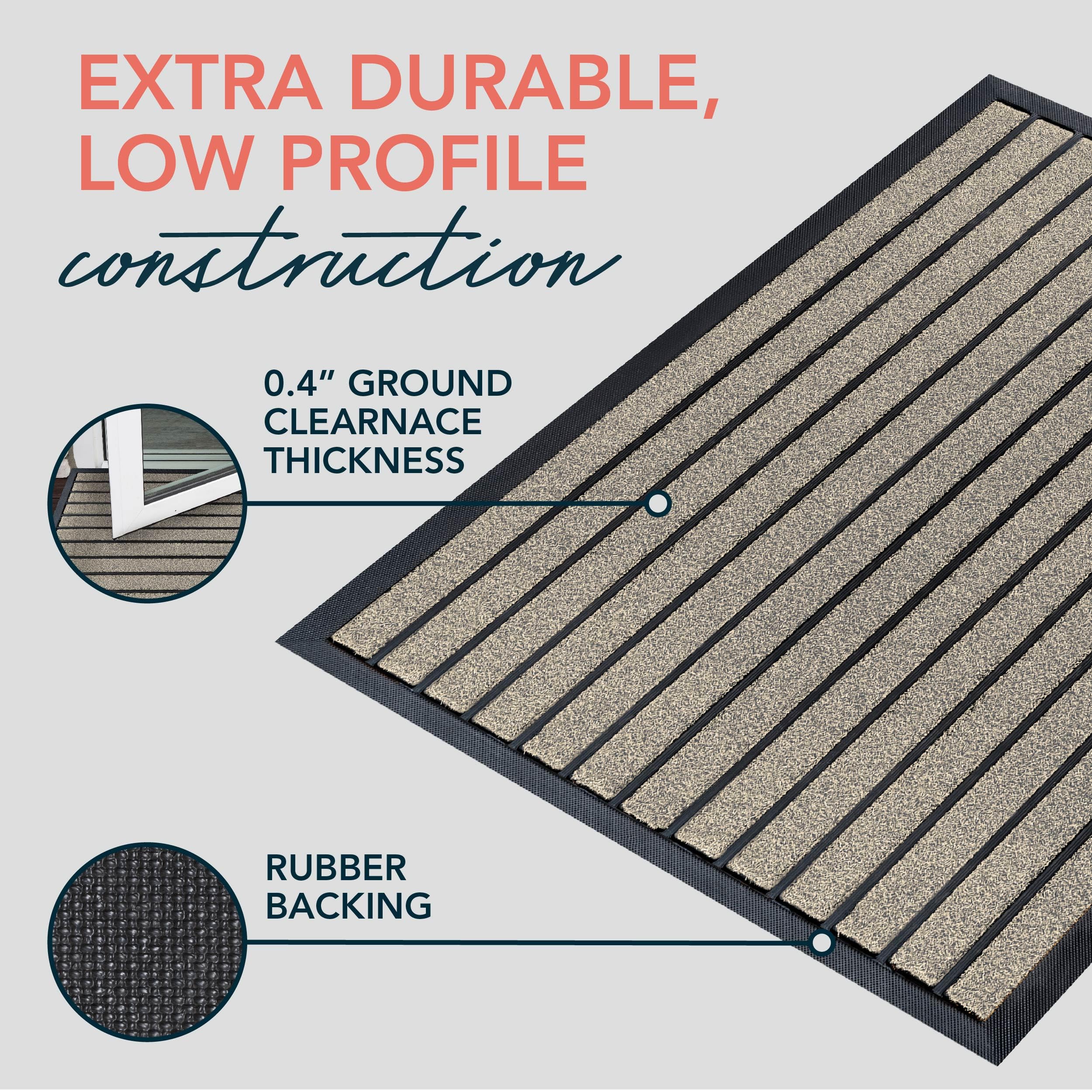 ubdyo indoor doormat design welcomes guests with a clean, modern look.