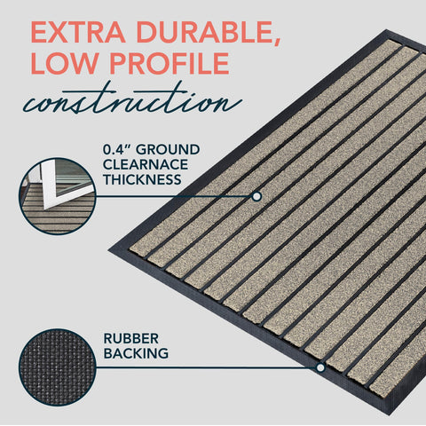 ubdyo indoor doormat design welcomes guests with a clean, modern look.