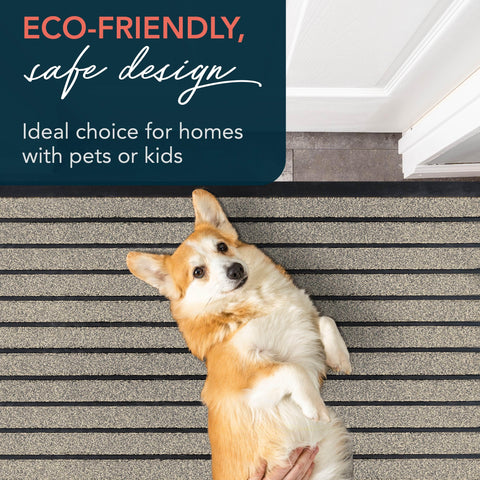 ubdyo extra-large 47x32 entry rug suits patios, foyers, and wide entrances.
