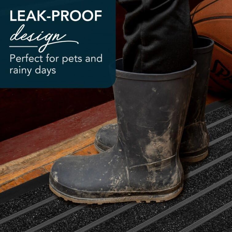 UBDYO low-profile 0-4 inch mat clears under doors without snagging