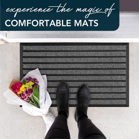 UBDYO Modern entrance mat adds stylish curb appeal.