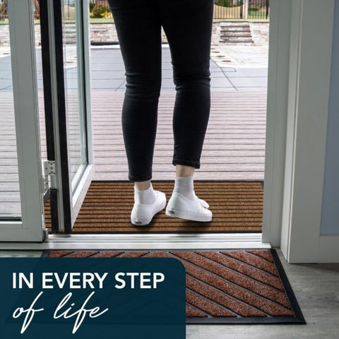 UBDYO patio veranda entry mat blends outdoor durability with curb appeal.