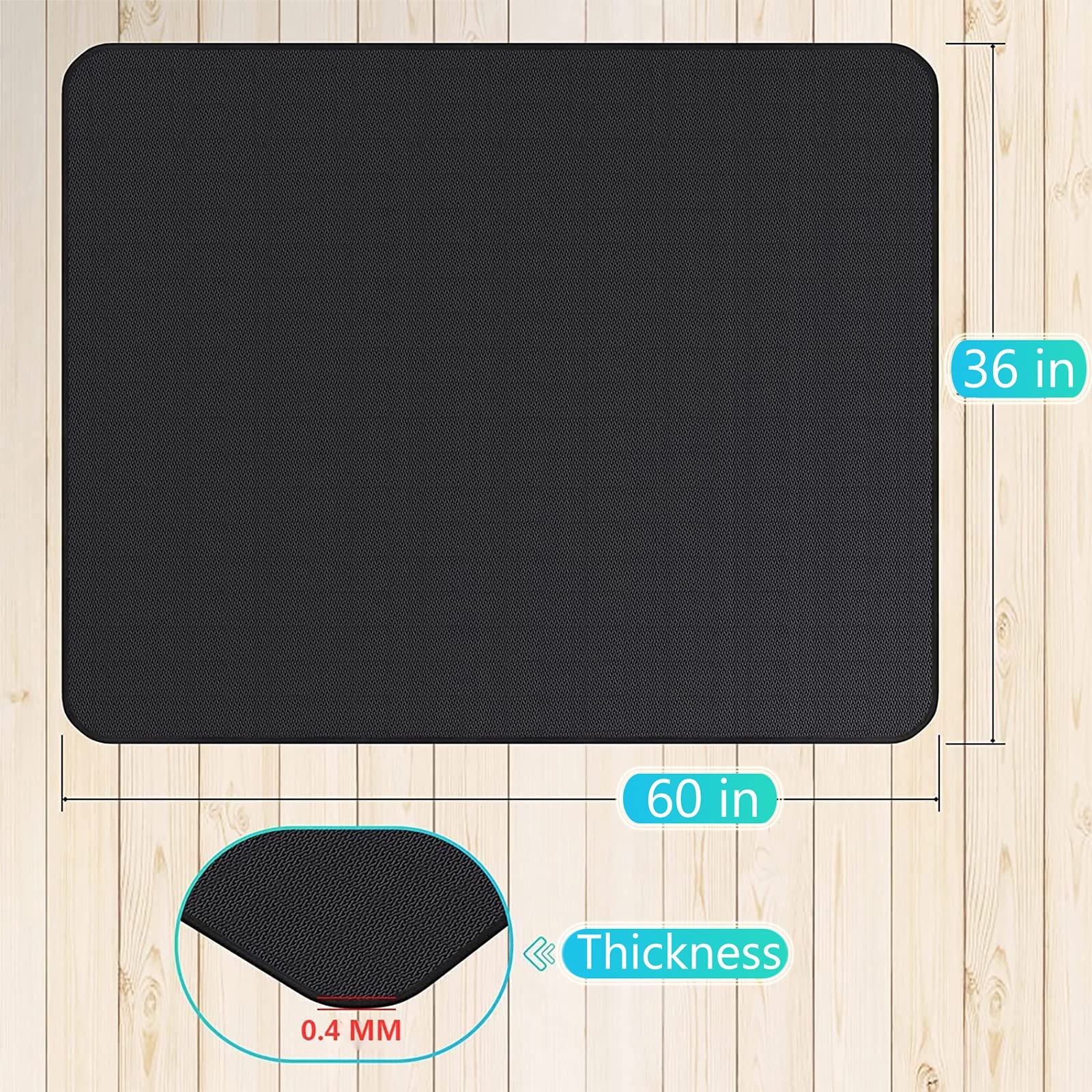 UBeesize fire pit pad for patios and campsites provides reliable surface protection.