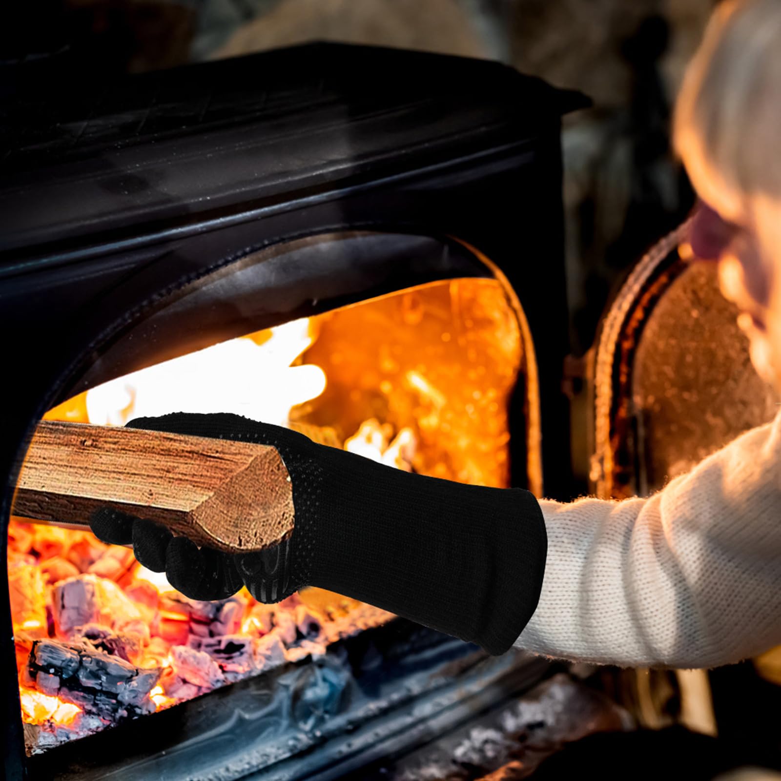 UBeesize Lengthen design offers extra-long protection during cooking