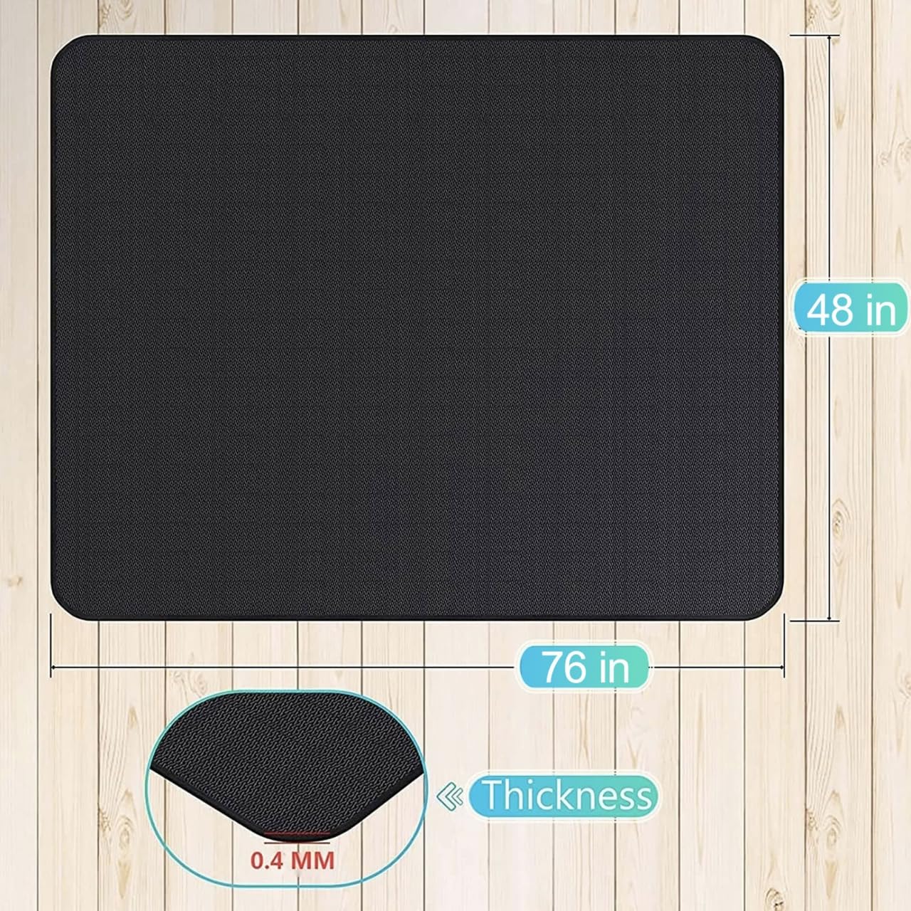 UBeesize versatile protection for deck, patio, garden, and indoor fireplace areas.