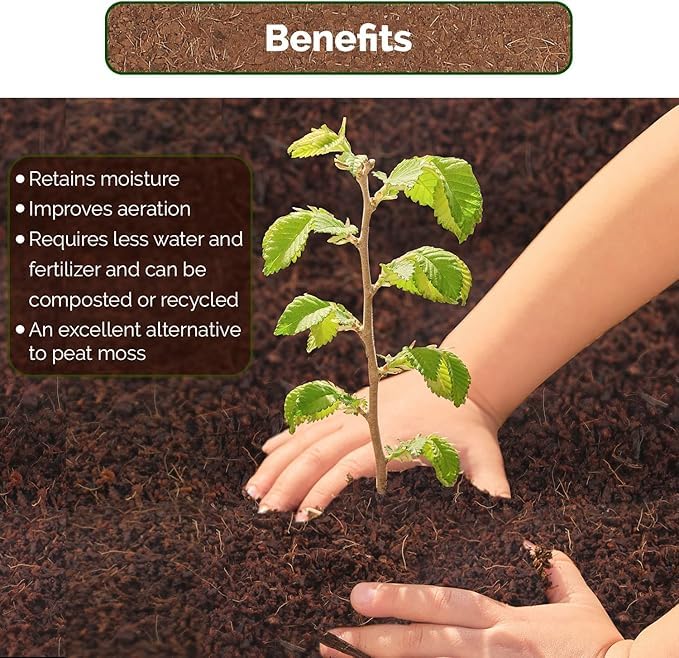 UBICON Coco Coir Block ideal for greenhouse soil conditioning