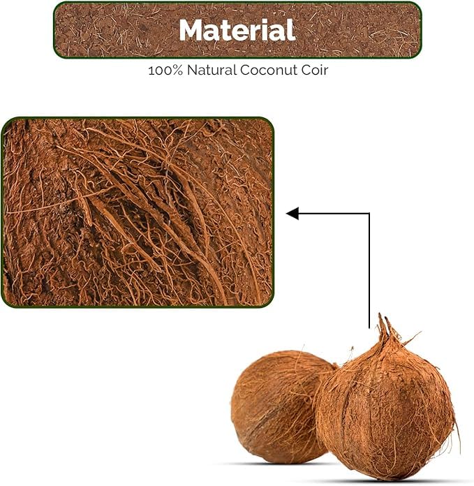 UBICON Coco Coir Block water retention reduces irrigation needs