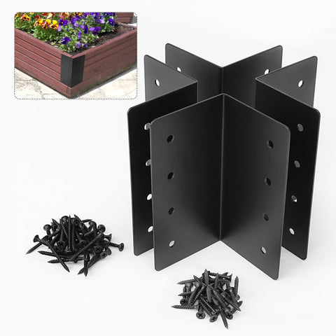 UCandy 9-12 inch bed brackets transform planter boxes into stable, attractive garden features
