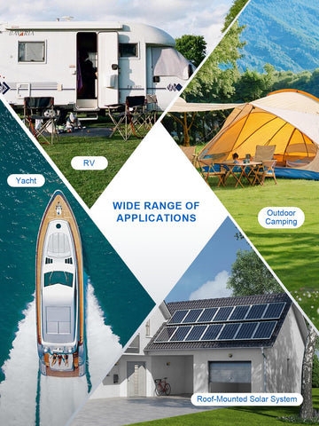 UCANUUP extension cable suitable for RV, boat, and home solar setups