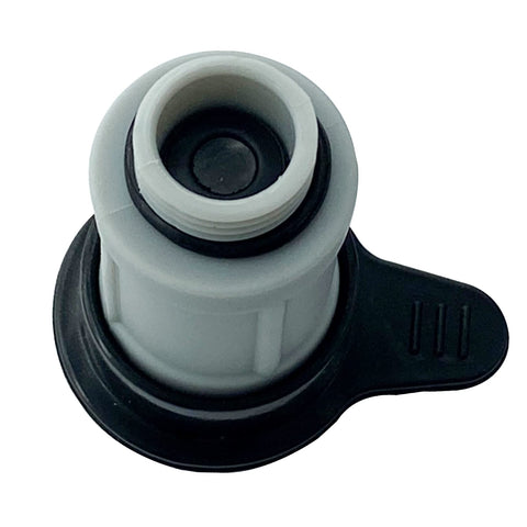 Demonstrates water circulation through the pool with the valve installed.