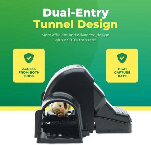 UCatch hands-free setup demonstrates safe operation for baiting and capturing.