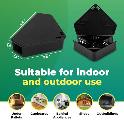 UCatch LockBait Pro includes keys for safe, child and pet-friendly use.