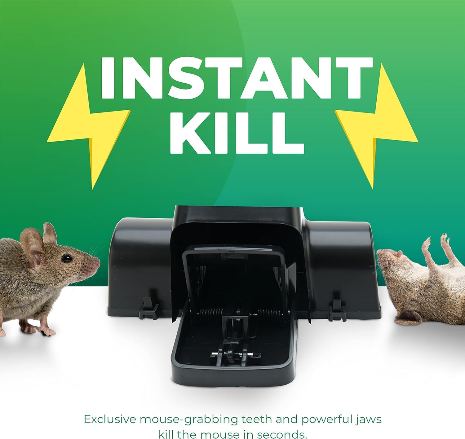 UCatch outdoor-use trap placed in garden corners to deter rodents.