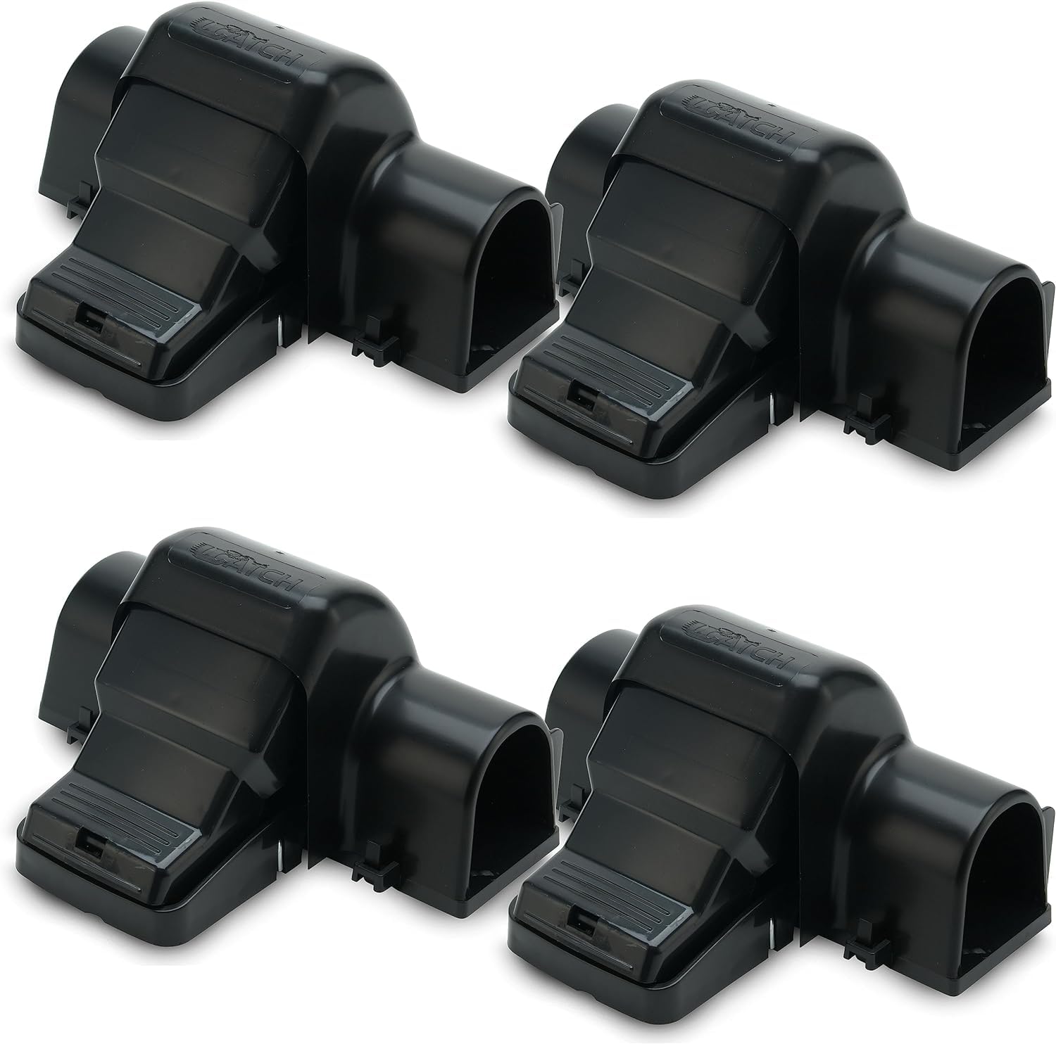 UCatch rat trap with dual-entry design for indoor use and outdoor resilience