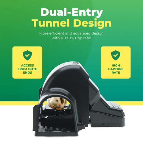 UCatch four-pack rat traps for covering multiple hotspots