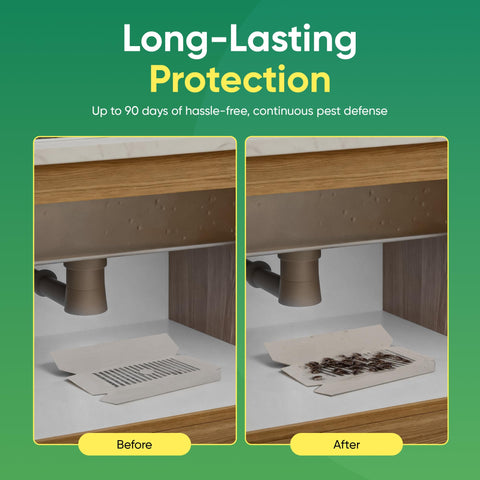 UCatch glue adhesive close-up shows strong hold on pests