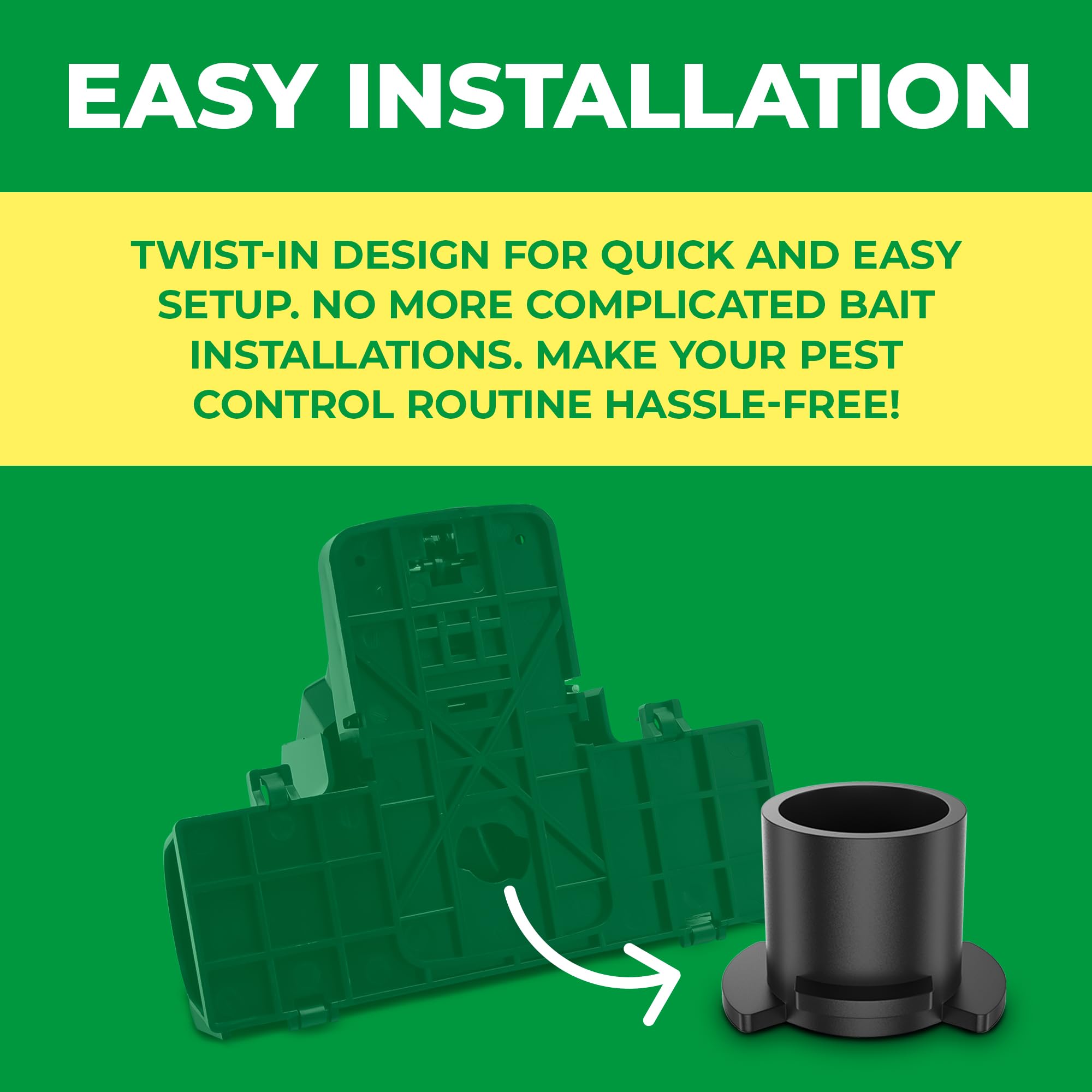 UCatch easy installation highlights quick refill process.