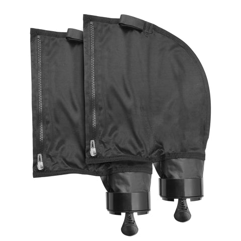 UCEDER black nylon mesh bag for Polaris 280/480, front view, precise fit for cleaner debris