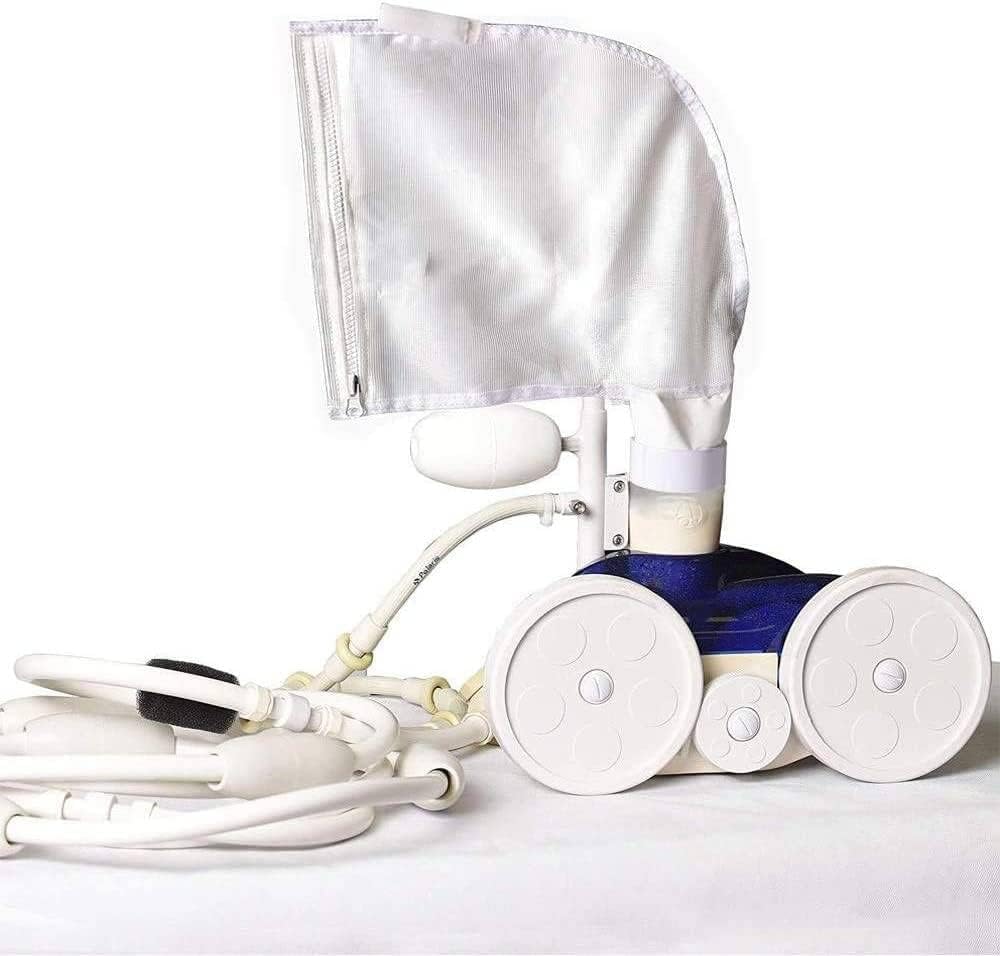 UCEDER easy install and removal bag in use with Polaris cleaner