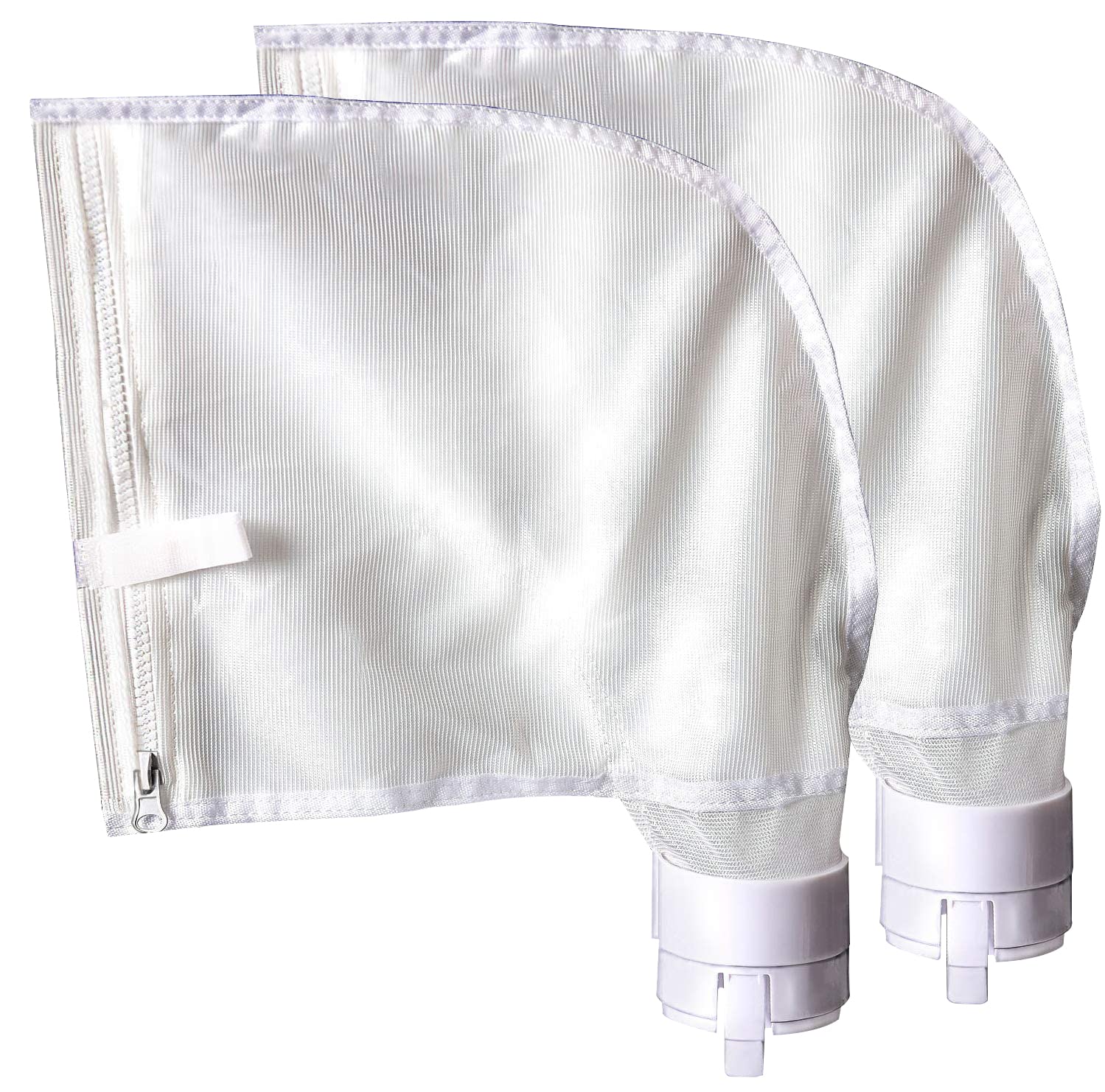 UCEDER Polaris 360/380 zipper bag open for easy cleaning and replacement.