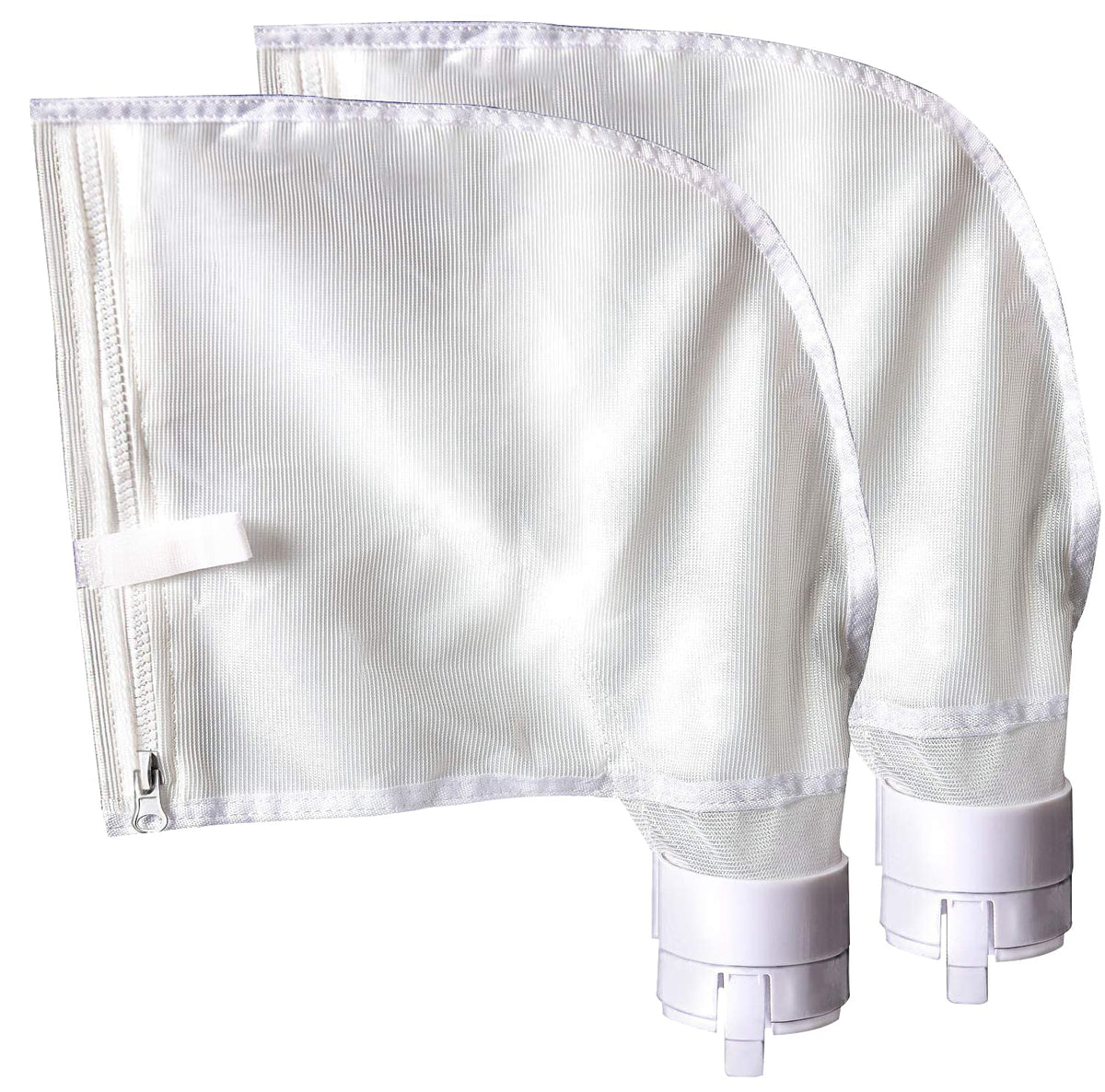 UCEDER Polaris 360/380 zipper bag open for easy cleaning and replacement.