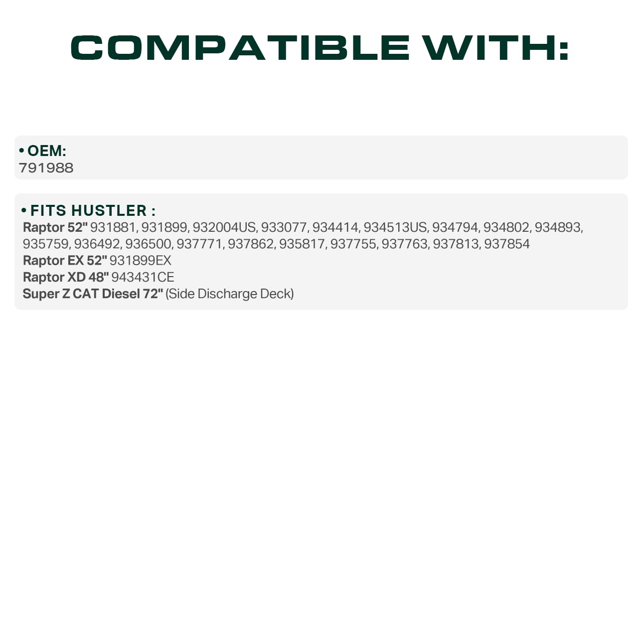 Aramid cords provide high strength for tough mowing tasks