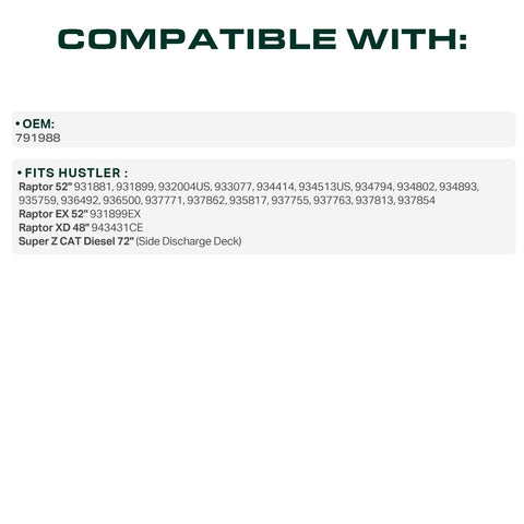 Aramid cords provide high strength for tough mowing tasks